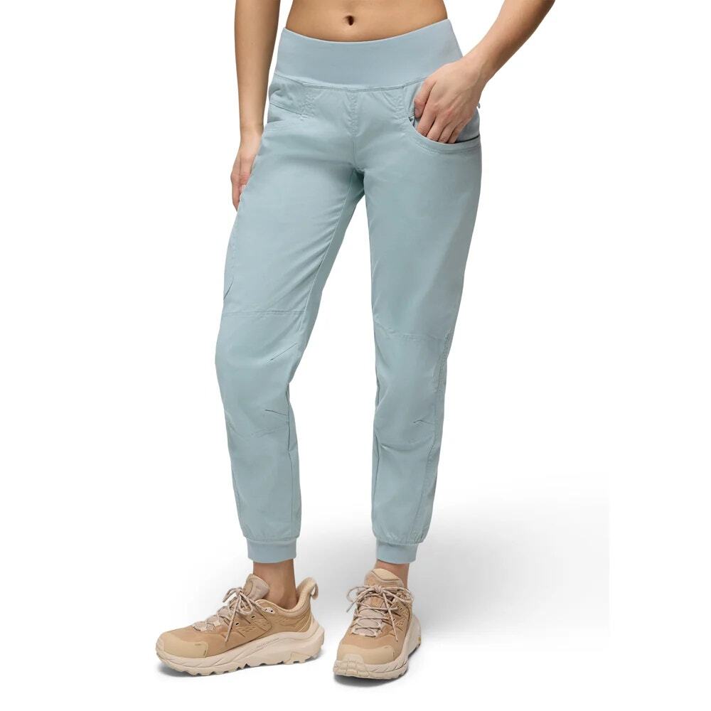 Prana Kanab Pant Women's XS Saltwater Jogger Mid Rise Regular Fit Knit Waistband